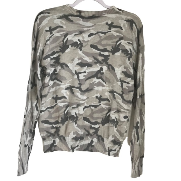 Calvin Klein Jeans Camo-Print Crewneck Sweater Size Small new with tags - Picture 5 of 7